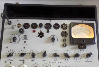 LOOKS ALMOST HICKOK 752 TRANSCONDUCTANCE TUBE TESTER CALIBRATED,  LUBED 3