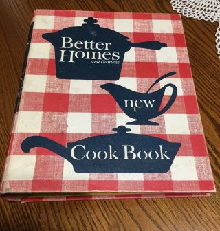Vintage 1962 Better Homes And Gardens Cookbook Ring Hardcover 2nd Printing