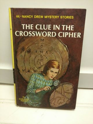 Vintage - 1967 - First Edition - Nancy Drew - The Clue In The Crossword Cipher 44