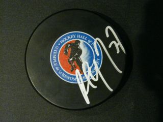Paul Coffey Edmonton Oilers Hockey Hall Of Fame Autographed Puck With