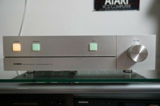Yamaha A - 1 Stereo Integrated Amplifier Great Silver Japan Import Ca - 2000