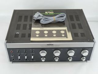 Revox B 750 Integrated Amplifier & Power Cord