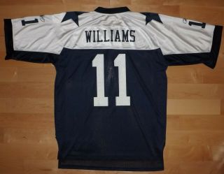 Roy Williams No.  11 Dallas Cowboys Jersey Reebok Nfl Throwbacks - Men 