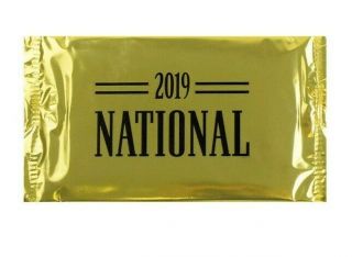 2019 Panini National Sports Convention Exclusive Vip Party Gold Thick Pack Zion?
