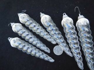 Vintage Christmas Tree Ornaments Very Old Icicles