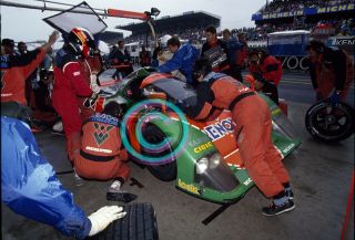 Racing 35mm Slide F1 Johnny Herbert - Mazda Mxr01 1992 Le Mans 24 Hours