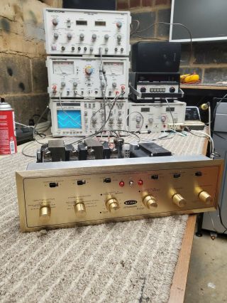 H.  H.  Scott 299 Integrated Tube Stereo Amplifier El84