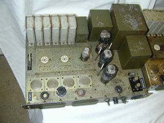 US Signal Corps Western Electric 6L6 Tube UTC Power Amplifiers [Pair] 2