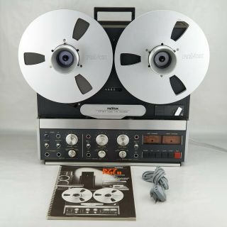 Revox B 77 Mk Ii 4 - Track Stereo Tape Recorder & Power Cord