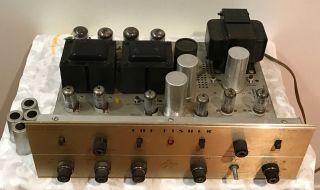 The Fisher Kx - 200 Stereo Master Control Tube Amplifier