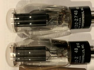 Cdz Enterprize Western Electric Made We 274b 1956 Tube Nos A Matched Pair