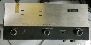 Mcintosh Mc2200 Stereo Power Amplifier
