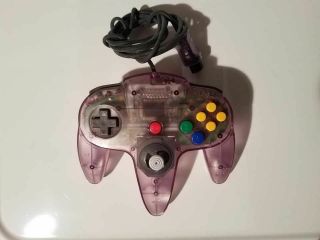 Vintage Nintendo 64 Atomic Purple Controller [look]