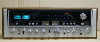 Sansui 9090 Reciever With Wood Cabinet