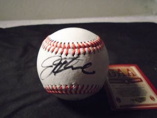 Jim Thome Cleveland Indians Autograph Signed Baseball Gaa Authenicated