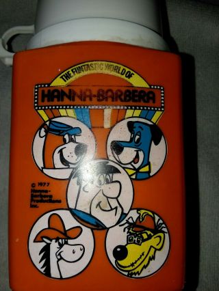 vintage 1977 Hanna Barbera Funtastic World Thermos by King Seeley 2