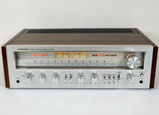 Pioneer Sx - 750 Receiver,  Am/fm Stereo W/ Phono Input. ,  Pro.  Serviced