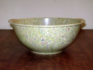 Vintage Confetti Splatter Melmac Melamine Mixing Bowl