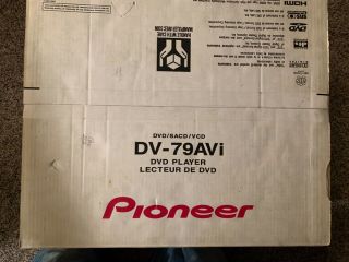 Pioneer Elite DV - 79AVi CD/DVD Player - 3