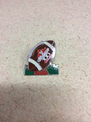 2012 Canadian Football League Grey Cup 100 Collectable Football Pin.