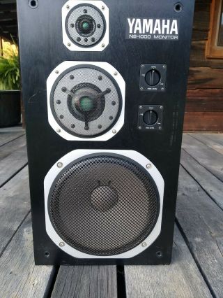 Legendary Yamaha Ns - 1000 Monitor Ns - 1000m Speakers -