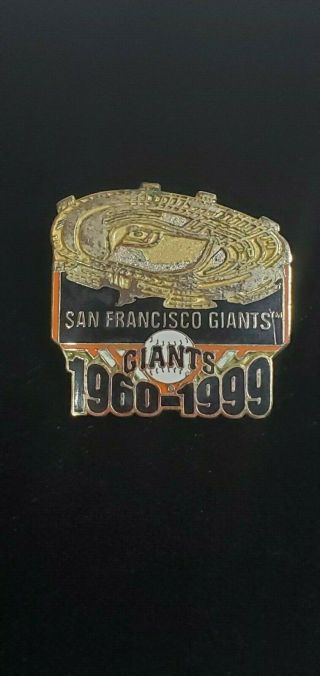 Pin 30 Year Anniversary San Francisco Sf Giants 1999
