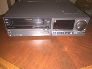 Sony Betamax Vcr Model Sl - Hf1000,