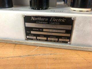 Pair Northern Western Electric R4045C Mono Tube amplifiers Hifi No Reser 3