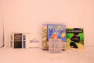 Disney’s The Little Mermaid Vintage Game Boy Game Complete