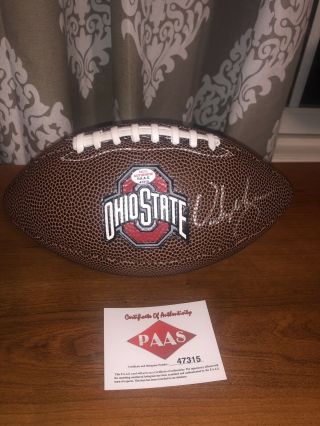 Urban Meyer Signed Mini Ohio State Football Autographed Auto W/
