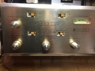 HH Scott 340A Tube Stereo Receiver,  restored and playing great 2