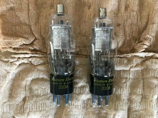 Nos Western Electric 310a Vacuum Tube Large Punch