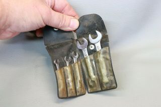 Vintage Tool Gordons Ba Open Ended Spanner Set