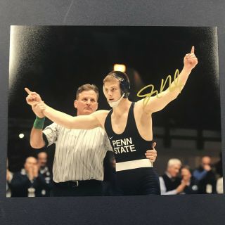 Jason Nolf Hand Signed 8x10 Photo Usa Wrestling Autograph Penn State