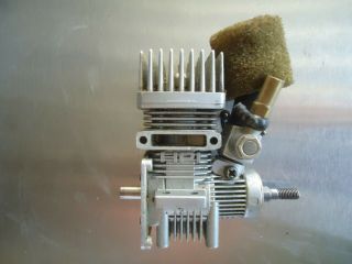 Vintage Hpi Nitro Rs4.  12 Rc Touring Car Engine With Os Carburetor As - Is