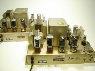 Allen Organ Type 90 Mono Tube Amplifiers / Kt88 - - Kt