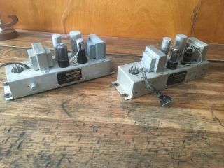 Pair Northern Western Electric R4044b Tube Amplifier Preamplifier
