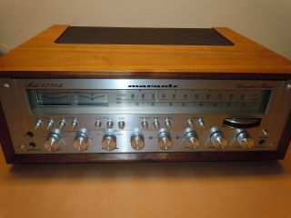 Marantz 2330b Receiver,  Restored,  Recapped,  Newwc43,  Leds 130wpc In Cond