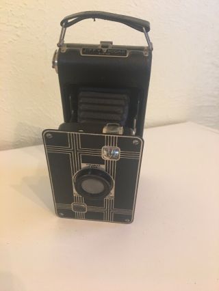 Vintage Jiffy Kodak Six - 20 Folding Camera Art Deco