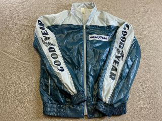 Vintage Goodyear Jacket Goodyear Racing Patch Coat Tires Advertising Promo S