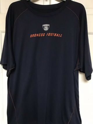 Reebok Nfl Equipment Playdry Denver Broncos T - Shirt,  Men 