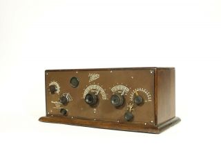 Historic 1923 Zenith 4r Receiver Chicago Radio Laboratory 1st Version
