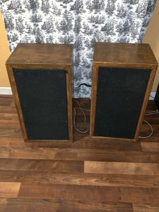 Acoustic Research Ar - 1 Loudspeakers W/altec 755a Driver
