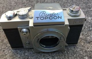 Vintage Beseler Topcon D Camera Body Only Slr Tokyo Japan 35mm
