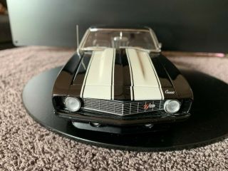 Franklin 1969 Camaro Z28 Black w/White Stripes - - LE1589/2000 2