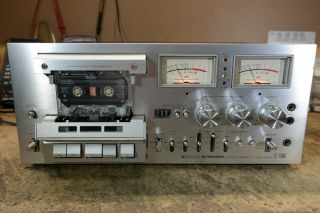 Pioneer Ct - F1000 Flagship Cassette Deck Fully Restored Near Classic