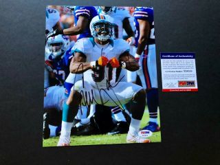 Cameron Wake Hot Signed Autographed Dolphins 8x10 Photo Psa/dna