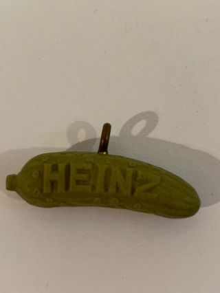 Vintage Heinz 57 Advertising Pickle Pendant