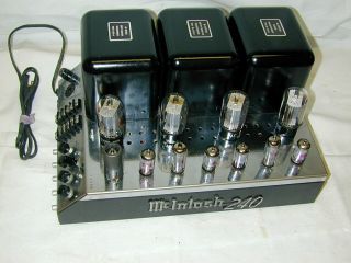 McIntosh MC - 240 6L6 5881 Tube Stereo MC240 Amplifier 2