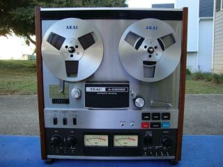 Teac A - 4300sx Reel To Reel Tape Deck W/ Auto Reverse - Pro Serviced